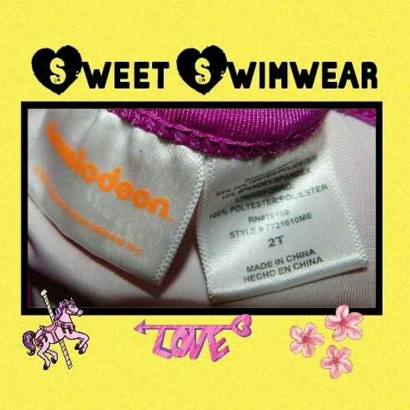 BUY 2 GET 1 FREE SALE Adorable Swim Suit! Size: 2T - Picture 3 of 3